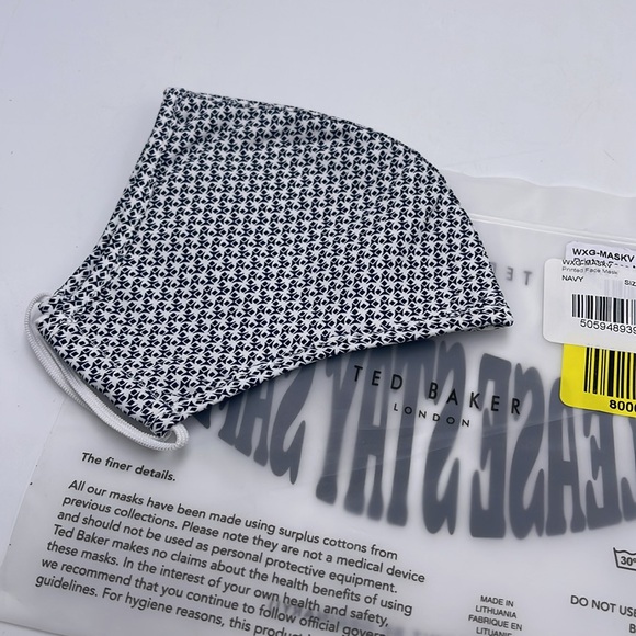 TED BAKER LONDON Reversible Reusable FACE MASK 
NWT 
OS - Picture 7 of 16